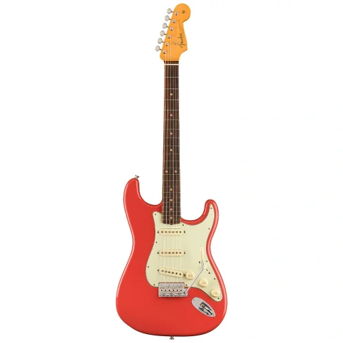 Fender American Vintage II 1961 Stratocaster Gülağacı Klavye Fiesta Red Elektro Gitar