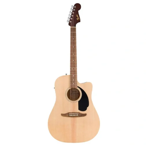 Fender California Debut Redondo CE Dreadnought Ceviz Klavye Naturel Elektro Akustik Gitar