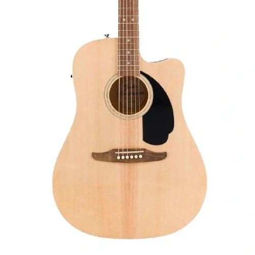 Fender California Debut Redondo CE Dreadnought Ceviz Klavye Naturel Elektro Akustik Gitar