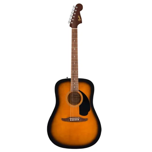 Fender California Debut Redondo Dreadnought Ceviz Klavye 2 Ton Sunburst Akustik Gitar
