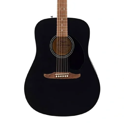 Fender California Debut Redondo Dreadnought Ceviz Klavye Black Akustik Gitar