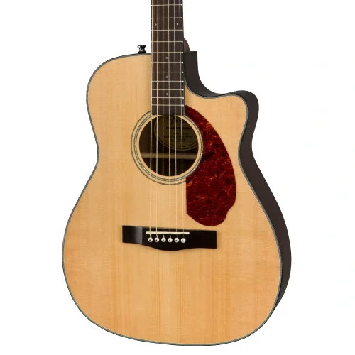 Fender CC-140SCE Concert Ceviz Klavye Natural Case Dahil Elektro Akustik Gitar