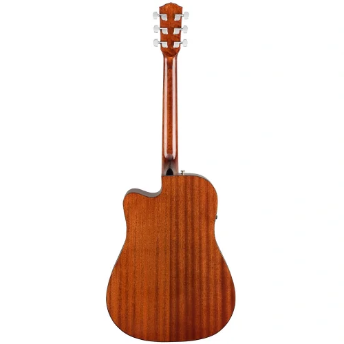 Fender CD-60SCE Dreadnought All Mahogany Ceviz Klavye Elektro Akustik Gitar