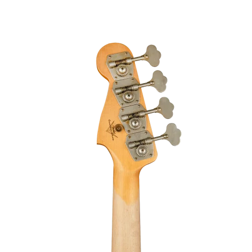 Fender Custom Shop 1963 Precision Bass Journeyman Relic Aged Olympic White Bas Gitar