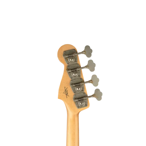 Fender Custom Shop 1968 Jazz Bass Journeyman Relic Aged Black Bas Gitar