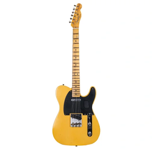 Fender Custom Shop B2 1952 Telecaster Journeyman Relic Aged Nocaster Blonde Elektro Gitar