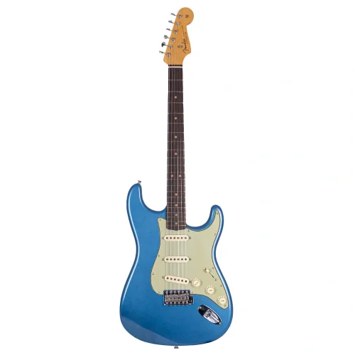 Fender Custom Shop Limited Edition 1963 Stratocaster Journeyman Relic Aged Lake Placid Blue Elektro Gitar