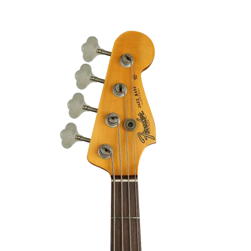 Fender Custom Shop S20 1964 Jazz Bass Journeyman Relic Gülağacı Klavye Super Faded Aged Sonic Blue Bas Gitar