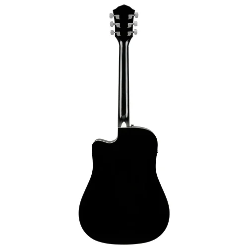 Fender FA-125CE Dreadnought Black Elektro Akustik Gitar