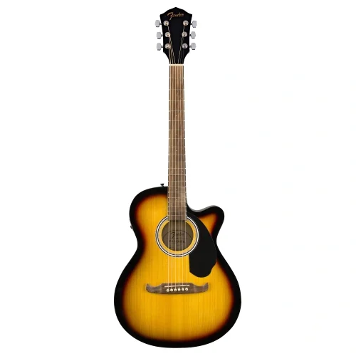 Fender FA-135CE Concert Sunburst Elektro Akustik Gitar