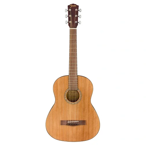 Fender FA-15 3/4 Dread Ceviz Klavye Natural Çanta Dahil Akustik Gitar