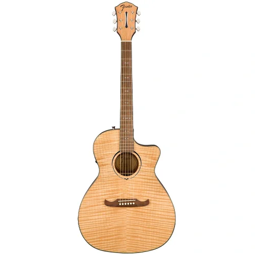 Fender FA-345CE Auditorium Laurel Klavye Natural Elektro Akustik Gitar