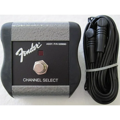 Fender Footswitch 1 Button kanal 1/4 Connector (FM 65R / 210R / 25 DSP) Footswitches