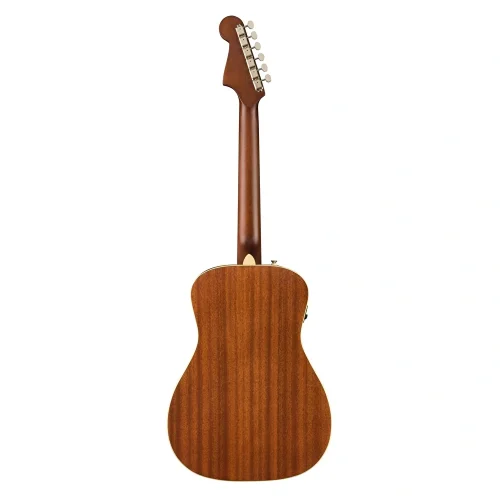Fender FSR Malibu Player All Mahogany Ceviz Klavye Natural Elektro Akustik Gitar