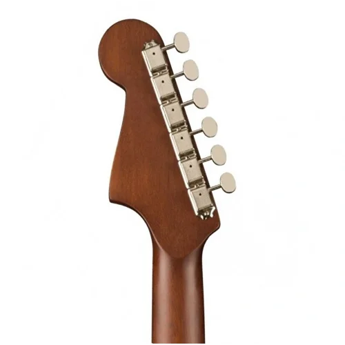 Fender FSR Malibu Player All Mahogany Ceviz Klavye Natural Elektro Akustik Gitar