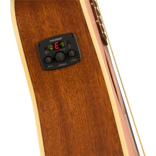 Fender FSR Malibu Player Ceviz Klavye Shell Pink Elektro Akustik Gitar