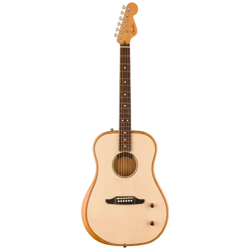 Fender Highway Serisi Dreadnought Gülağacı Klavye Natural Elektro Akustik Gitar