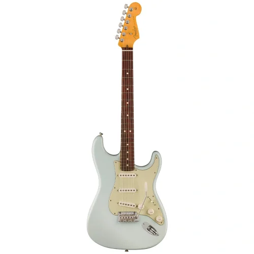 Fender Limited Edition American Professional II Stratocaster Gülağacı Klavye Sonic Blue Elektro Gitar