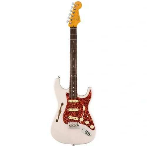 Fender Limited Edition American Professional II Stratocaster Thinline Gülağacı Klavye White Blonde Elektro Gitar