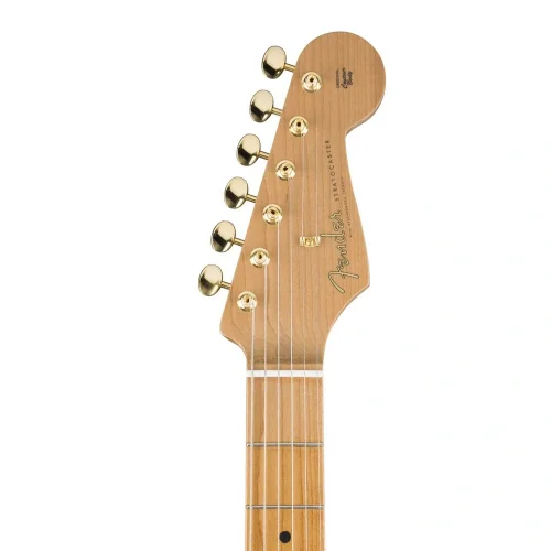 Fender Limited Edition Vintera II 50s Stratocaster Roasted Akçaağaç Sap Gold Hardware White Blonde Elektro Gitar