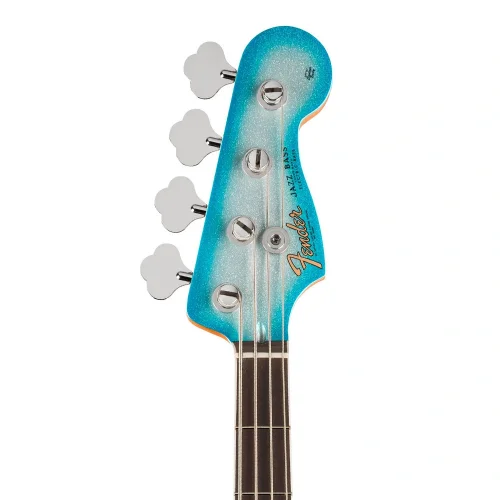 Fender Limited Player Plus Blu DeTiger Jazz Bass Gülağacı Klavye Sky Burst Sparkle Bas Gitar