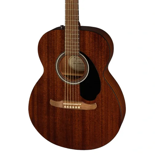 Fender LTD FA-135 Concert All Mahogany Ceviz Klavye Natural Akustik Gitar