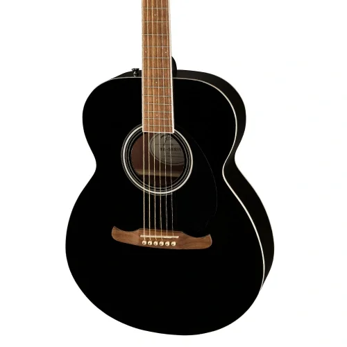 Fender LTD FA-135 Concert Ceviz Klavye Black Akustik Gitar