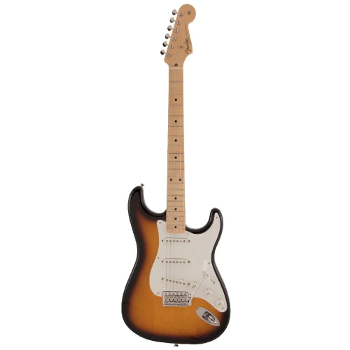 Fender Made in Japan Traditional 50s Stratocaster Akçaağaç Klavye 2 Tone Sunburst w/Bag Elektro Gitar
