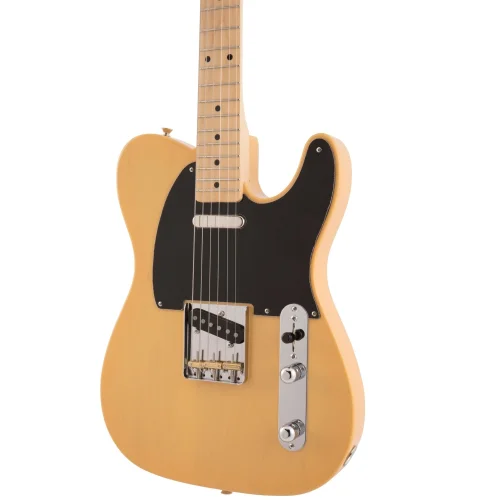 Fender Made in Japan Traditional 50s Telecaster Akçaağaç Klavye Butterscotch Blonde w/Bag Elektro Gitar