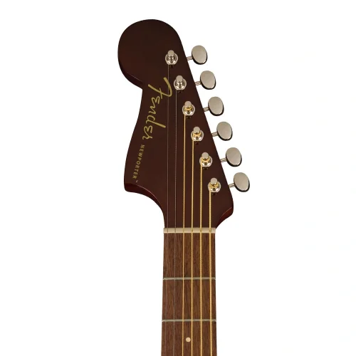 Fender Newporter Player LH Ceviz Klavye GPG Natural Solak Elektro Akustik Gitar