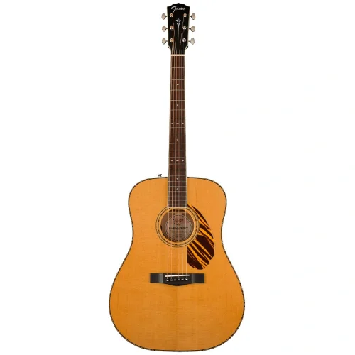 Fender PD-220E Paramount Dreadnought Ovangkol Klavye Natural Elektro Akustik Gitar