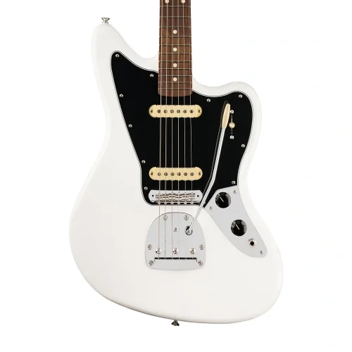 Fender Player II Jaguar Gülağacı Klavye Polar White Elektro Gitar