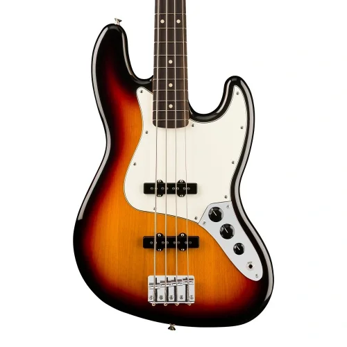 Fender Player II Jazz Bass Gülağacı Klavye 3 Ton Sunburst Bas Gitar