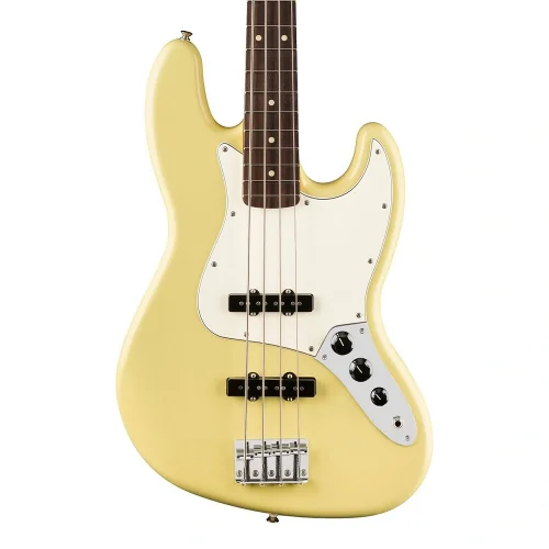 Fender Player II Jazz Bass Gülağacı Klavye Hialeah Yellow Bas Gitar