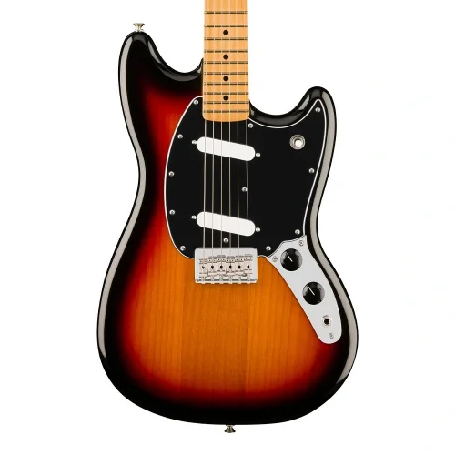 Fender Player II Mustang Akçaağaç Klavye 3 Ton Sunburst Elektro Gitar