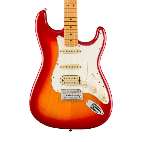 Fender Player II Stratocaster HSS Chambered Ash Gövde Akçaağaç Klavye Aged Cherry Burst Elektro Gitar