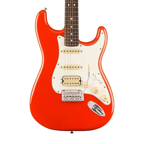 Fender Player II Stratocaster HSS Gülağacı Klavye Coral Red Elektro Gitar