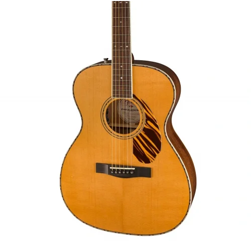 Fender PO-220E Paramount Orchestra Ovangkol Klavye Natural Elektro Akustik Gitar