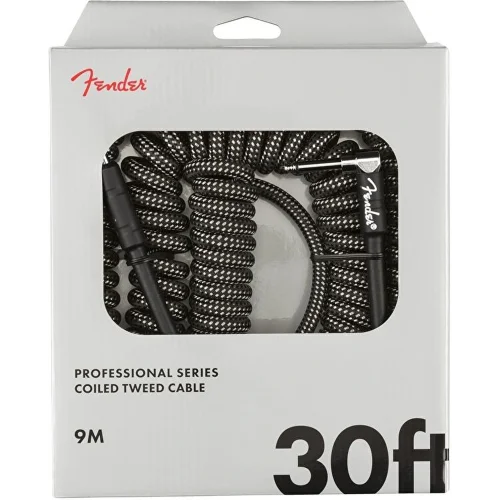 Fender Professional Coil Cable  30  Gray Tweed