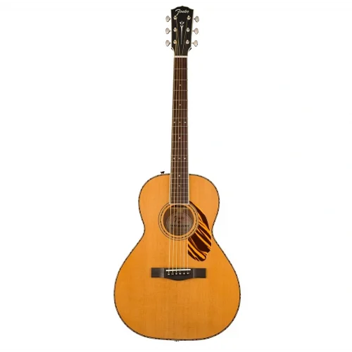 Fender PS-220E Paramount Parlor Ovangkol Klavye Natural Elektro Akustik Gitar