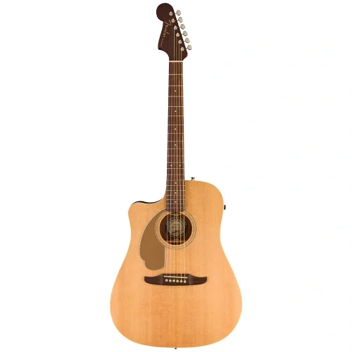 Fender Redondo Player Ceviz Klavye GPG Natural Solak Elektro Akustik Gitar
