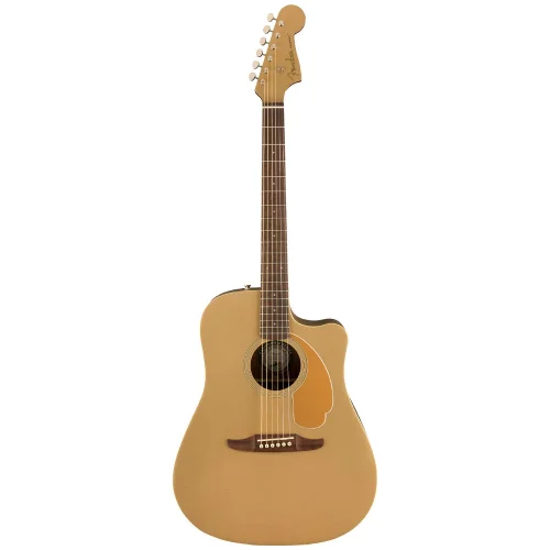 Fender Redondo Player Walnut Klavye Bronze Satin Elektro Akustik Gitar