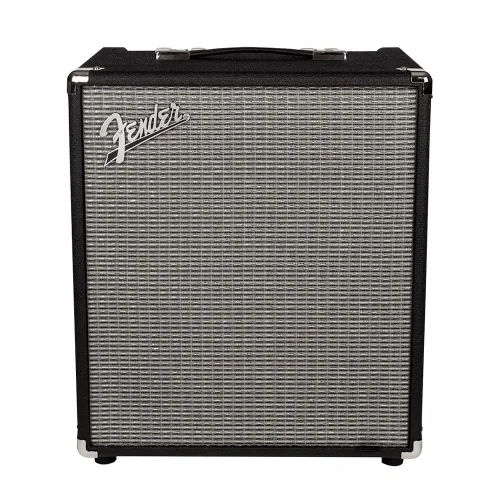 Fender Rumble 100 Siyah/Gümüş Bas Gitar Amfisi