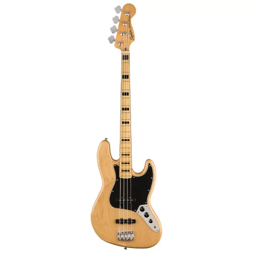 Fender Squier Classic Vibe 70s Jazz Bass Akcaagac Klavye Natural Bas Gitar