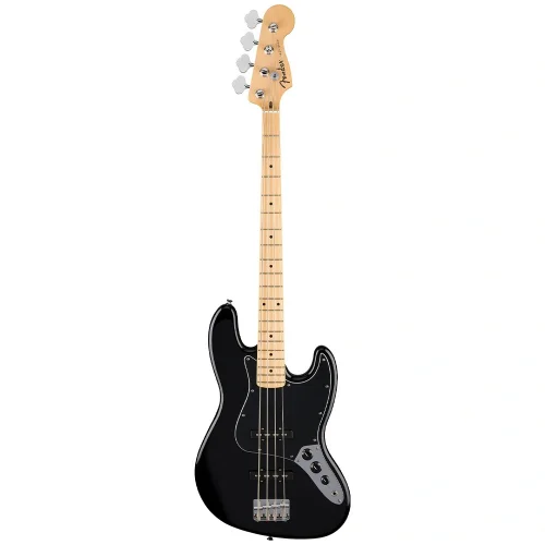 Fender Standard Jazz Bass Akçağaç Klavye Black Bas Gitar
