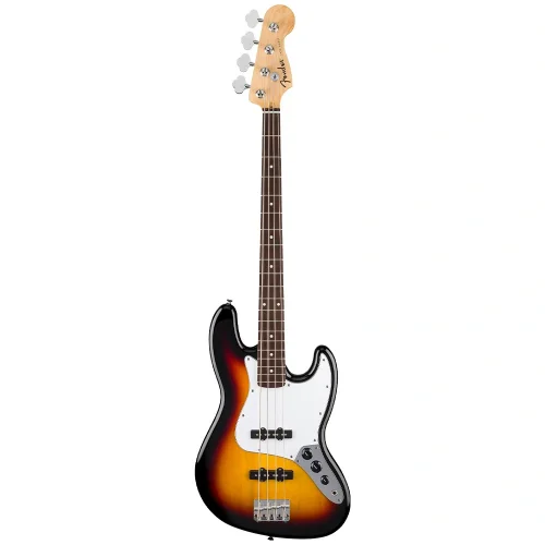Fender Standard Jazz Bass Laurel Klavye 3 Ton Sunburst Bas Gitar