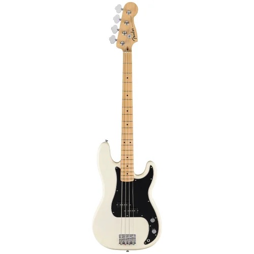 Fender Standard Precision Bass Akçaağaç Klavye Olympic White Bas Gitar