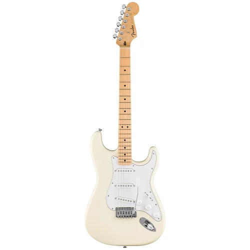 Fender Standard Stratocaster Akçaağaç Klavye Olympic White Elektro Gitar