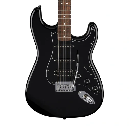 Fender Standard Stratocaster HSS Laurel Klavye Black Elektro Gitar