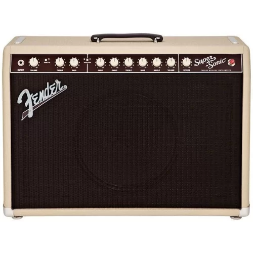 Fender Super-Sonic 22 Combo Blonde Elektro Gitar Amfisi